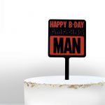 Топпер HB Amazing MAN 9х17см пластик 7917318