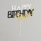 Топпер HB to you Бело-черно-золотой 11х16см пластик 7721225
