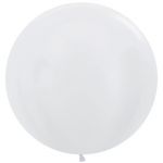 Шар металлик Белый S24"/60см (406) Pearl Жемчужный 3шт/уп (Колумбия) перламутр 151991