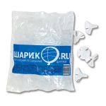 Насадка Прозрачный 100шт/уп с зажимом 1302-0059