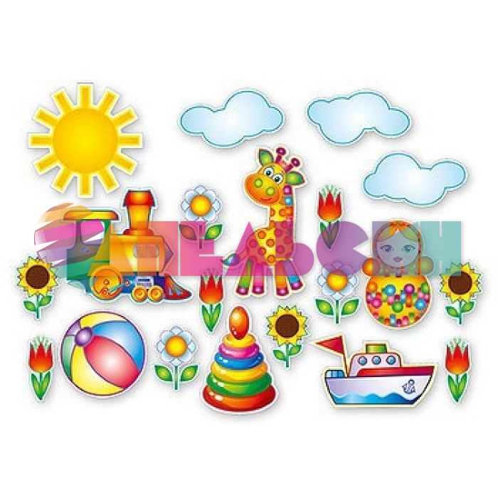 Банер Игрушки 20шт/уп картон 6033248-РАСПРОДАЖА