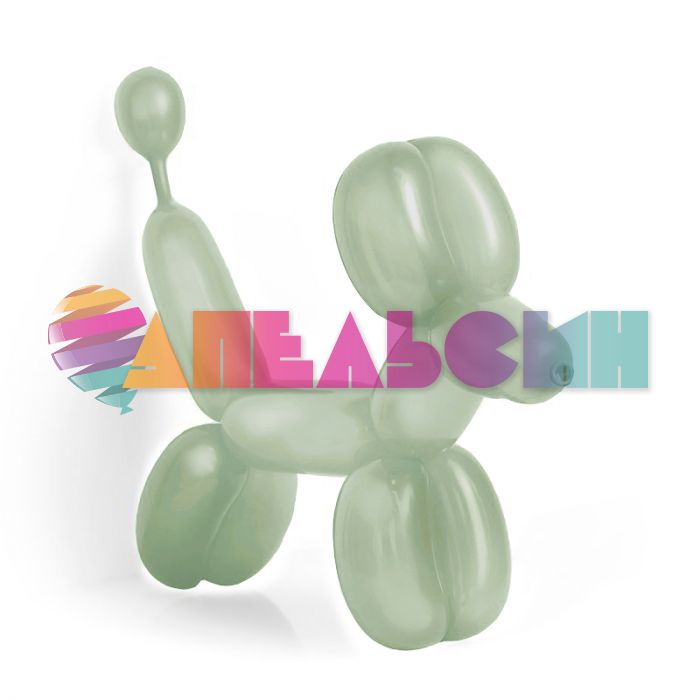 Шар ШДМ пастель Зеленый S260 (027) Eucalyptus Эвкалипт 100шт/уп (Колумбия) 173849