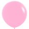Шар пастель Розовый S24"/60см (009) Bubble Gum Pink 3шт/уп (Колумбия) 151571