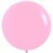 Шар пастель Розовый S24"/60см (009) Bubble Gum Pink 3шт/уп (Колумбия) 151571