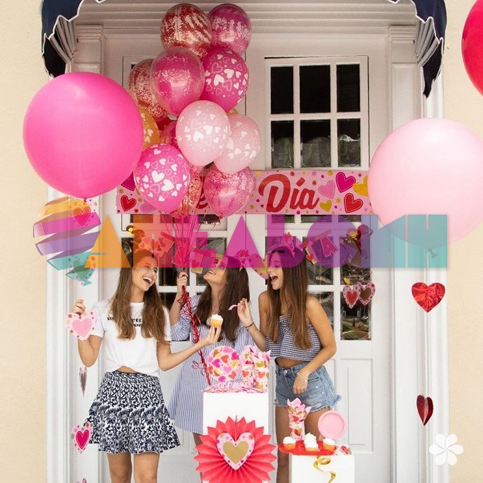 Шар пастель Розовый S24"/60см (009) Bubble Gum Pink 3шт/уп (Колумбия) 151571