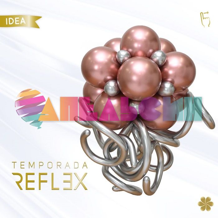 Шар ШДМ хром Серебро S260 (981) Reflex Silver 50шт/уп (Колумбия) 260981-бр 170053