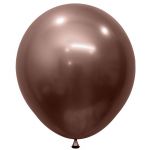 Шар хром Коричневый S18"/46см (976) Reflex Truffle Трюфель 6шт/уп (Колумбия) 386799
