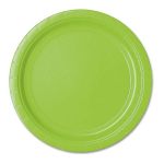 Тарелка Зеленый светлый Kiwi Green 17см 8шт/уп картон 1502-1110