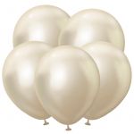 Шар хром Белое золото Т18"/45см White Gold 5шт/уп (Турция) 8185011-5