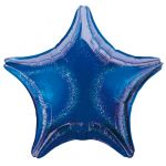 Шар звезда Синий A19"/49см Blue (США) переливы 1205-0022