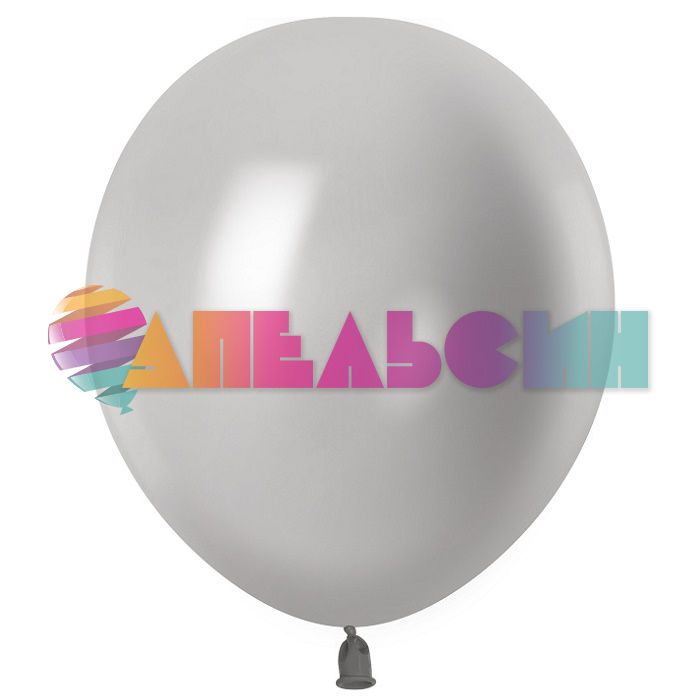Шар металлик Серебро 512/12"/30см (M36) Silver 100шт/уп (Китай) 512-12M36