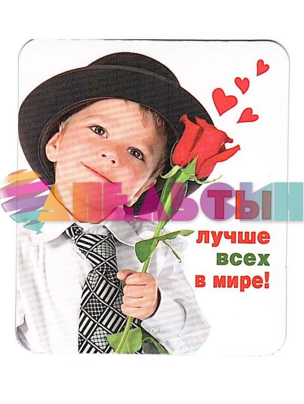 Магнит Ты лучше всех в мире 6х7см 51.13.439