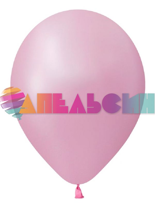 Шар пастель Розовый DL10"/25см (223) Candy pink карамельный 50шт/уп (Вьетнам) 310223-50