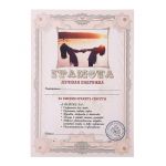 Грамота Лучшая подружка 21х30см картон 27.030.11