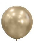 Шар шелк Золото S24"/61см (870) Gold Dust золотой песок 3шт/уп (Колумбия) 124870-бр 415093