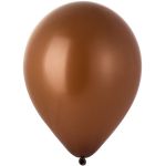 Шар пастель Коричневый Э12"/30см (228) Terracotta 50шт/уп (Малайзия) фэшн 1102-2737