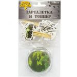 Тарталетка Камуфляж 24шт/уп + шпажки 24шт/уп 1502-2070