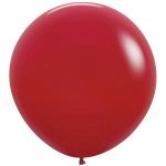 Шар пастель Красный S24"/60см (016) Imperial Red Королевский 3шт/уп (Колумбия) 403625
