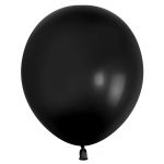 Шар пастель Черный 512/12"/30см (S18) Black 100шт/уп (Китай) 512-12S18