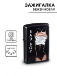 Зажигалка BAD BOY 4х6см /бензин 18+ 7443460