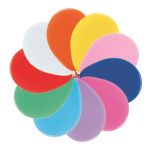 Шар пастель Ассорти S09"/23см Assorted 100шт/уп (Колумбия) 109000