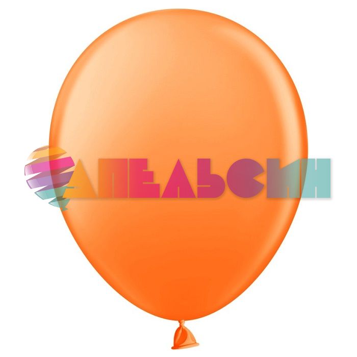 Шар пастель Оранжевый Ш12"/30см Orange 100шт/уп (Китай) 912011