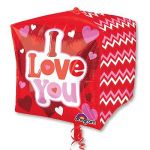 Шар куб ILY A15"/38СМ (США) 1209-0116