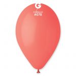 Шар пастель Оранжевый И10"/25см (078) Coral 100шт/уп (Италия) 1102-1469
