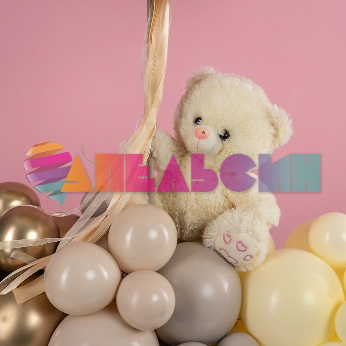 Шар пастель Бежевый 512/05"/13см (S88) White Sand белый песок 100шт/уп (Китай) ретро 512-05S88