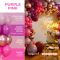 Шар пастель Розовый S24"/76см (056) Purple Orchid Пурпурная орхидея 3шт/уп (Колумбия) 396217