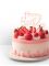 Топпер HB Розовый 13х15см пластик 7003919