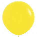 Шар пастель Желтый S24"/60см (020) Yellow 3шт/уп (Колумбия) 151656