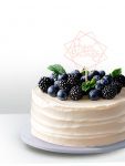Топпер HB Квадраты розовый 10х16см пластик 7003903