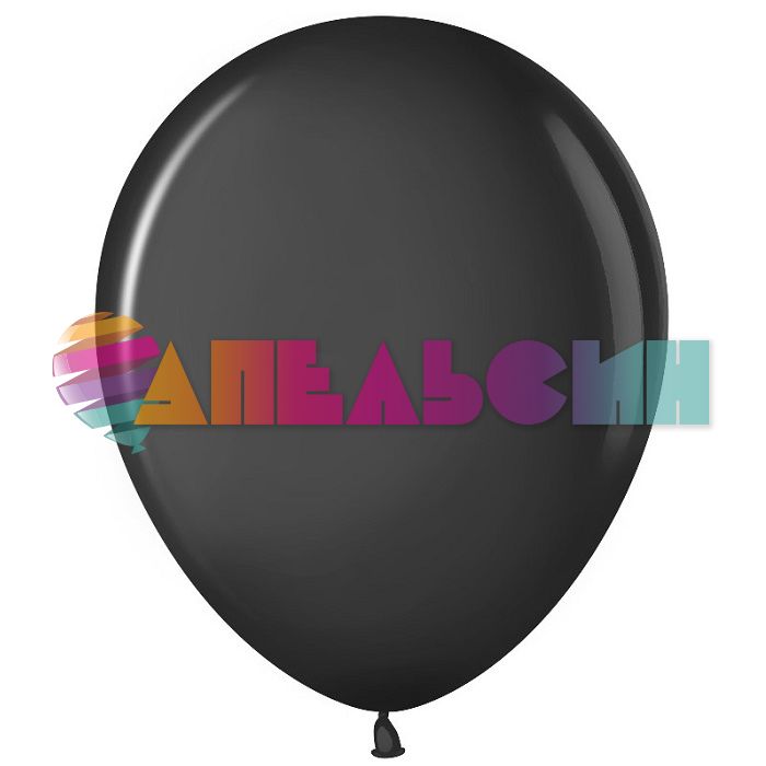 Шар металлик Черный VV05"/13см (899) Black 100шт/уп (Малайзия) 705002