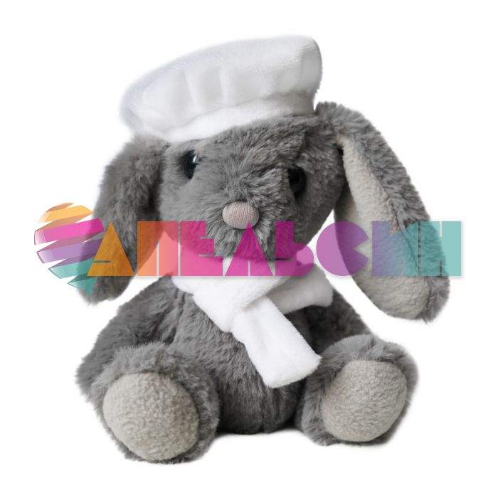 Игрушка Зайка в берете 22см стоя 28319