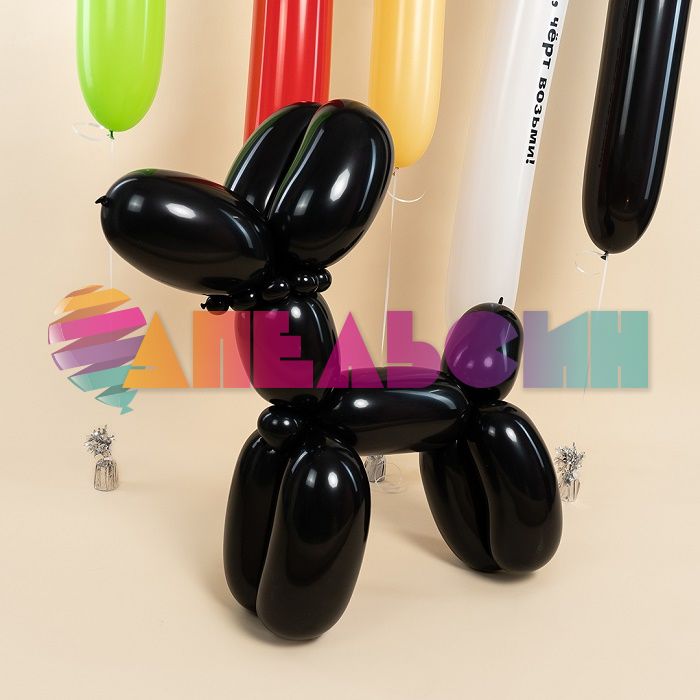 Шар ШДМ пастель Черный S660 (080) Black 20шт/уп (Колумбия) 589985