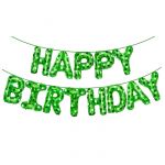 Надпись из шаров HAPPY BIRTHDAY Пиксели принт FL16"/41см (Китай) 26890