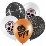 Шар латекс Хеллоуин МИКС 12"/30см 10шт/уп (Турция) 8122102-10
