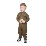 Костюм Военный 3в1 (гимнастерка, голифе, пилотка) 086-092см 3270106-ПРОКАТ