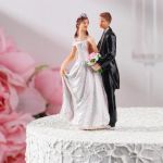 Фигурка на торт Жених и Невеста 12см МИКС 1692494