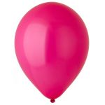 Шар пастель Розовый Э12"/30см (246) Hot Pink 50шт/уп (Малайзия) фэшн 1102-1623