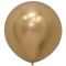 Шар хром Золото S24"/60см (970) Reflex Gold 3шт/уп (Колумбия) 173719