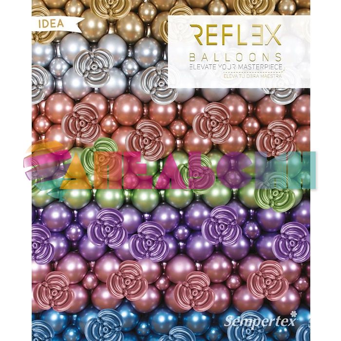 Шар ШДМ хром Розовое золото S260 (968) Reflex Rose Gold 50шт/уп (Колумбия) 260968-бр 170039