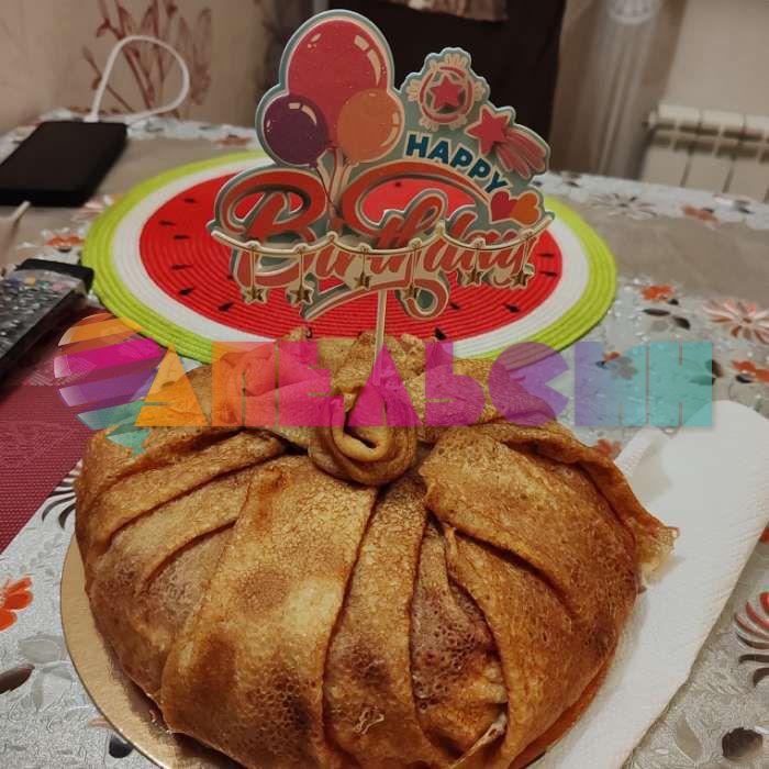 Топпер HB Гирлянда звезд 13х21см пластик 10123412