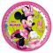 Тарелка Минни Маус Minnie Стильная 23см 8шт/уп картон 87860-СТОК