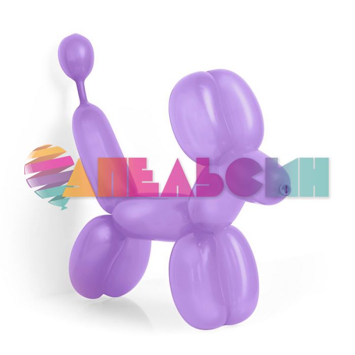 Шар ШДМ пастель Сиреневый S260 (050) Lilac 100шт/уп (Колумбия) 260050-бр 800776
