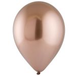 Шар хром Розовое золото Э12"/30см (818) Rose Copper 50шт/уп (Малайзия) 1102-1843