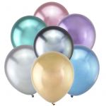Шар хром Ассорти Т12"/30см Assorted 50шт/уп (Турция) 8140102