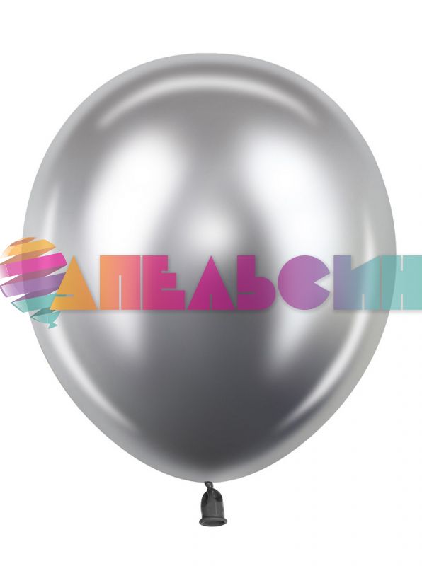 Шар хром Серебро 512/18"/46см (K2) Silver 10шт/уп (Китай) 512-18K2