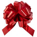 Бант Красный d=36см голография 7см шар 6231057